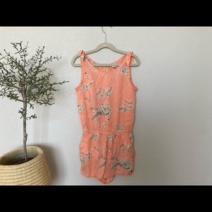 Roxy floral romper!